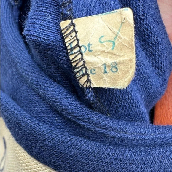 Beautiful Vintage blue knit dress with belt and a coordinating jacket. - Picture 5 of 10